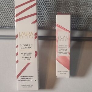 Laura Geller Modern Classic Lip Liner Purley Pink & Jelly Balm Set - In The Buff